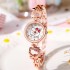 New style simple Korean version fashionable student party niche cartoon children's watch women's model cute girl watch