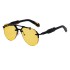 2024 New Steampunk Style Frameless Sunglasses for Men, Premium Sunscreen Sunglasses for Men, Trendy Sunglasses