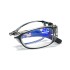 Factory goods 2021 elderly ultra light folding portable printed aging glasses with high-definition anti fatigue and anti blue light aging