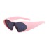 2024 New European and American Fashion Sports Sunglasses for Men, Unibody Shaped Sunglasses for Men, Cross border Wholesale Shapes