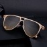 2024 New European and American Fashion Toad Sunglasses for Women, Retro Pilot Sunglasses for Men, Cross border Wholesale Shapes