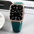 2024 new square watch student party women's large plate light luxury niche fashion life waterproof versatile quartz watch