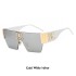 2022 new all-in-one windproof sunglasses for women's outdoor cycling, frameless one-piece sunglasses for men's trendy shapes