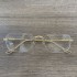 Frameless metal myopia glasses 2024 new item can be sent as a replacement. Internet famous optical retro glasses for both men and women