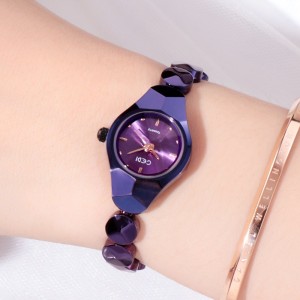 Gedi internet celebrity alloy bracelet watch student style niche high-end quartz watch small and exquisite women's watch wholesale