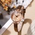 New fashionable, compact, and niche ladies' watch, women's model, high school students' minimalist digital display, high-end quartz watch