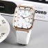 2024 new square watch student party women's large plate light luxury niche fashion life waterproof versatile quartz watch