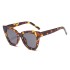 2020 New Fashionable Large Frame Cat Eye Sunglasses for Men and Women, Same Vintage Sunglasses, Cross border Supply