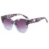 Personalized Haze Leopard 2414 New Fashion Sunglasses Cat Eye Large Frame Sunglasses Korean Versatile Sunglasses