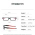 Detachable glasses legs anti blue light glasses frame 2024 new European and American personalized trend flat light glasses source manufacturer