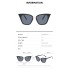 2022 New Cat Eye Sunglasses Personalized Metal Nose Bridge Sunglasses European and American Street Photography Sunglasses Factory Goods