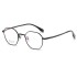 New Artistic Women's Round Frame Myopia Glasses Frame Pure Titanium Glasses Frame Can be Paired with Titanium Frame Fashion Glasses Frame 6938