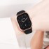 New style fashionable student women's watch, women's square silicone simple temperament, niche light luxury calendar, high-end feel