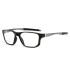 Polygonal aluminum magnesium foot 5855 flat light glasses 2024 new personalized irregular men's glasses with adjustable prescription