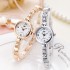 Fashion brand Korean version bracelet watch women's steel strap thin strap student ladylike electronic quartz fashion watch