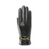 Leather gloves for women in winter, warm and plush, thick touch screen, fashionable driving and cycling, repairing the leather layer on the hands, trendy sheepskin