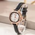 24 new style compact dial fashionable women's watch female model student ins style retro Korean version niche quartz hand