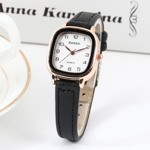 New Square Small Dial Exam Watch for Women, Minimalist Forest style Xiaoqing Women's Watch, Fashion, Niche, Literary and Artistic