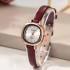 24 New Fashionable Women's Compact Dial Internet Celebrity Temperament Retro Student Ins Style Life Waterproof Premium Sense