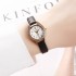 24 year fashion new style women's watch, women's watch, niche, light luxury, clever, student, high-end, retro leather watch, quartz watch