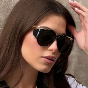 2024 New European and American Y2K Sunglasses Female Trendy Alien Sunglasses Female INS Wind proof UV Sunglasses