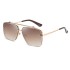 Box sunglasses men's MACH SIX1261 fashionable metal frameless cut edge sunglasses women's trend 2022 new model