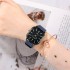 22 new style student men's and women's watch straps Korean version simple temperament Ins style simple square quartz watch