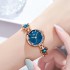 New Fashion Simple Temperament Chain Steel Women's Watch Women's School Life Waterproof Korean Tiktok Live