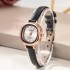 24 New Fashionable Women's Compact Dial Internet Celebrity Temperament Retro Student Ins Style Life Waterproof Premium Sense