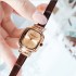 New fashionable Korean version small square watch with student temperament for women, quartz quartz watch for women, waterproof lifestyle, live streaming sales