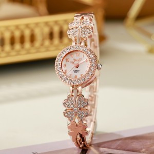 Cross border foreign trade new product women's watch women's style diamond inlaid luxury niche student fashion temperament bracelet high-end feeling