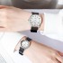 New product versatile couple watch fashion tape men's watch women's student party big number display one piece dropshipping