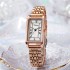 New popular foreign trade women's watch, women's style rectangular niche student steel strip fashion Korean version Guangzhou watch