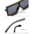 2021 New European and American Large Frame Trendy Sunglasses, Colorful and Diamond studded, Personalized, Cool, Large Frame, Cool, Fashion Sunglasses