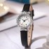 New versatile round women's watch, niche Instagram style, waterproof, high-end, student party, cross-border