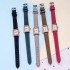 Fashionable and versatile new women's watch, women's style, niche high-end temperament, student party square belt, cross-border popular item