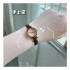 New Fashionable Student Women's Watch, Women's Style, Simple, niche, Retro Belt, Small Disc, High Grade Quartz Women's Watch