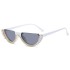 Cross border 2021 New Fashionable Half frame Diamond inlaid Sunglasses, European and American Instagram Influencers, Same Style Sunglasses, Female Trend