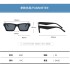 8 color series new sunglasses, atmospheric, fashionable, versatile sunglasses, women's cat eyes, square, personalized wearing sunglasses