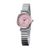 New round women's watch, women's style, Korean version, fashionable, simple, niche, student steel strip, high-end, stylish and explosive