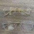 Frameless metal myopia glasses 2024 new item can be sent as a replacement. Internet famous optical retro glasses for both men and women