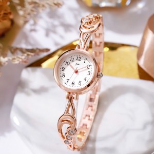 New hot selling fashionable women's watch, high school student digital diamond inlaid women's watch, bracelet watch, niche high beauty quartz watch