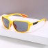 2024 New Colorful Trendy Sunglasses Cross border Men's and Women's Outdoor Sunshade Glasses Cycling Glasses PC Sports Glasses