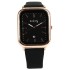 New style fashionable student women's watch, women's square silicone simple temperament, niche light luxury calendar, high-end feel