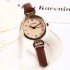 New Fashionable Round Student Women's Watch with Ins Style, Small, Light, Luxury, High End Lifestyle, Waterproof Quartz Watch