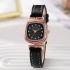 New fashionable square ins, niche antique style women's watches, women's styles, belts, hot selling, compact, and popular among students