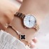 Hot selling new brand watches, women's student bracelets, women's watches, steel straps, fashionable and simple electronic quartz watches