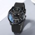 New brand large dial watch for men and women, couple silicone belt, casual unisex student watch manufacturer wholesale