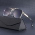 2024 New Steampunk Sunglasses for Men, Retro Box Edge Sunglasses for Men, Wholesale Shapes