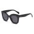 Cross border new European and American retro rice nail sunglasses E856 trendy street style sunglasses butterfly glasses